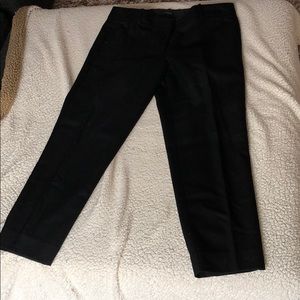 JCrew City Fit cropped wool trouser